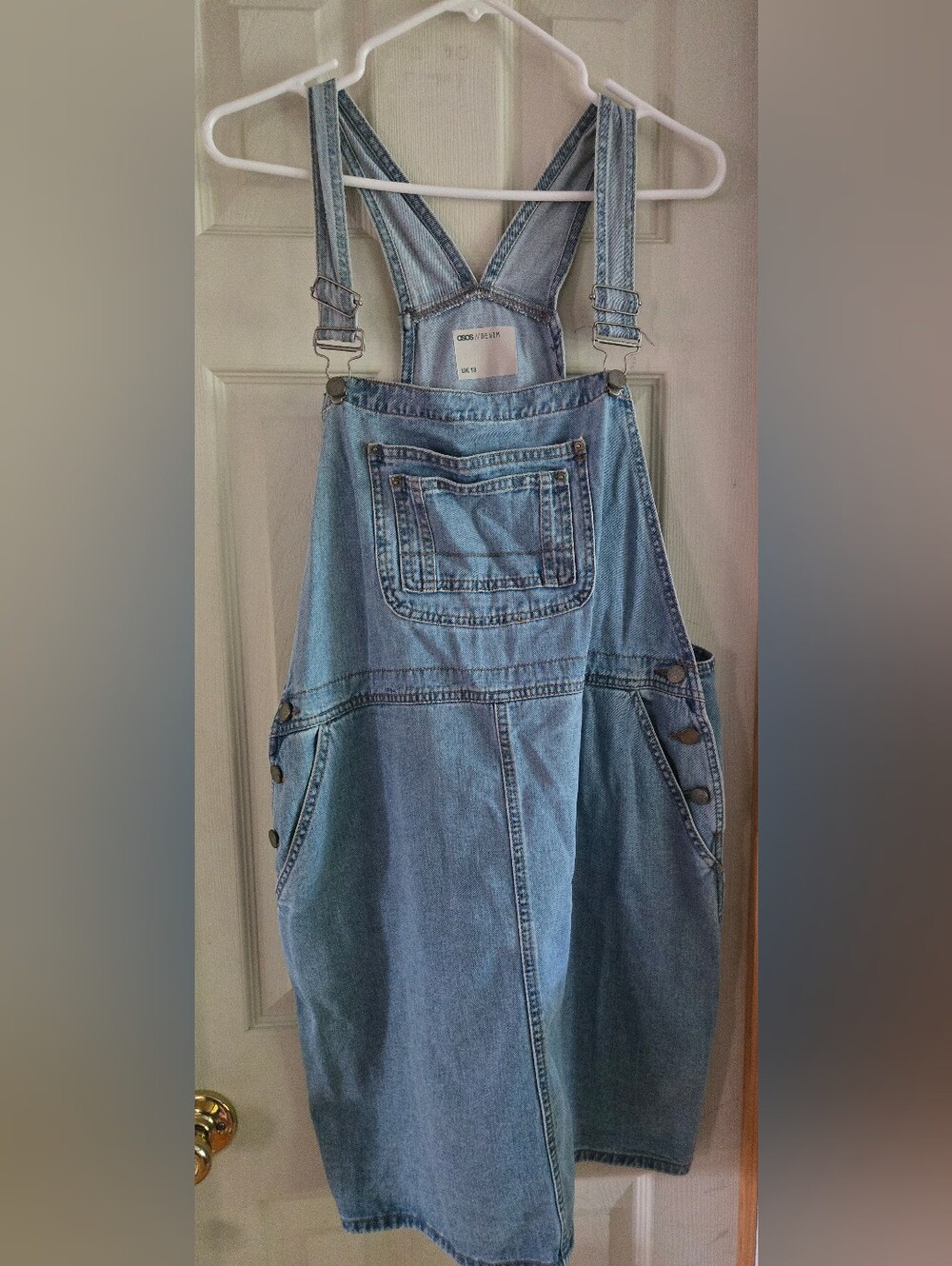 ASOS Denim Light Blue Women's Denim Overall Jumper
